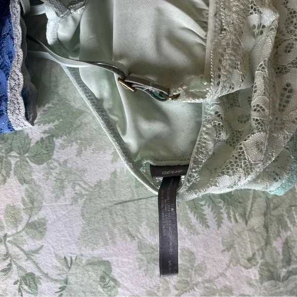 AERIE lace long line bralettes, two toned set - Picture 7 of 7